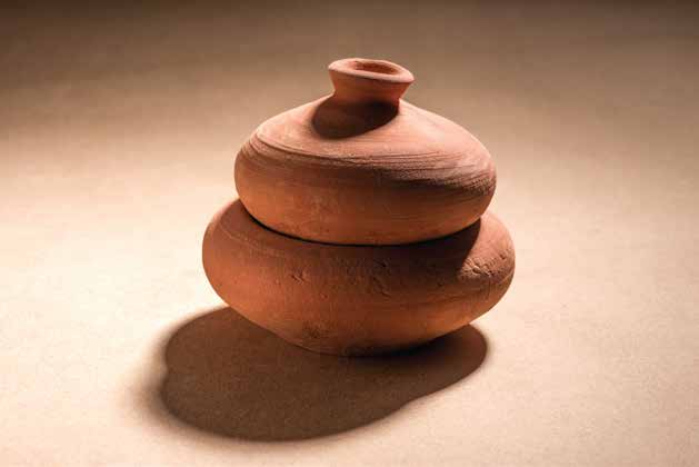 Traditional clay pottery — from the Center's crafts heritage